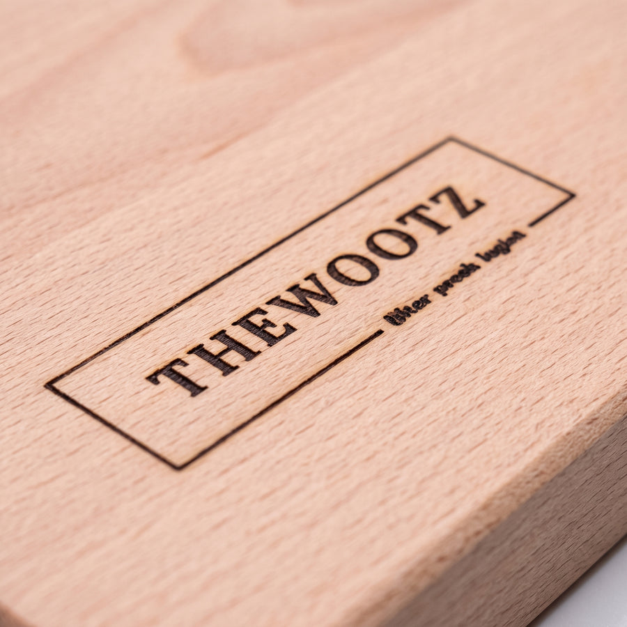 Houten snijplank beukenhout 45x36 cm - TheWootz