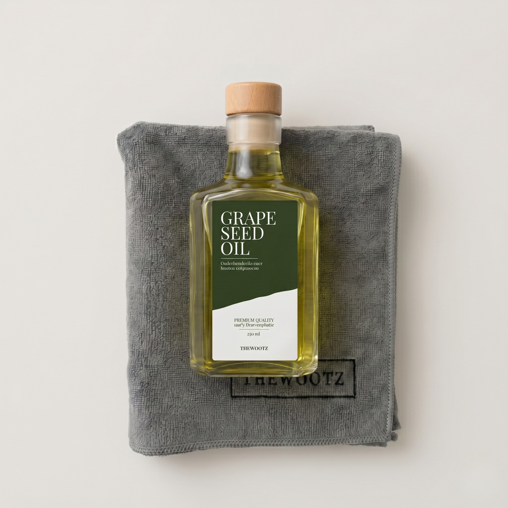 Snijplank onderhoudsset 250 ml, olie en doek - TheWootz