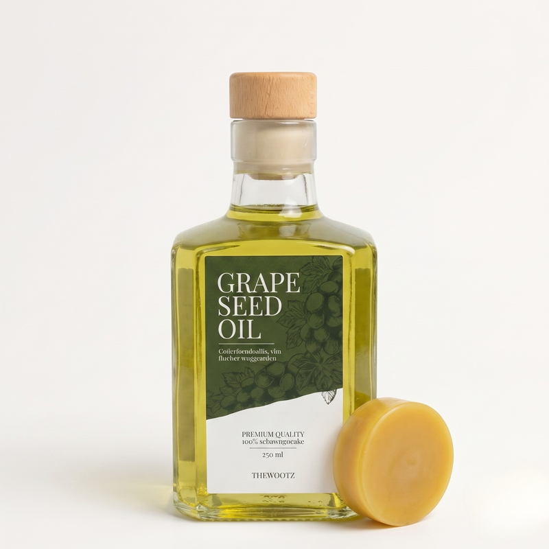 Snijplank onderhoudsset 250 ml, olie en wax blok - TheWootz