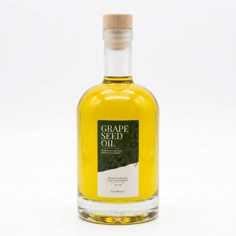 Snijplank olie 500 ml druivenpitolie - TheWootz