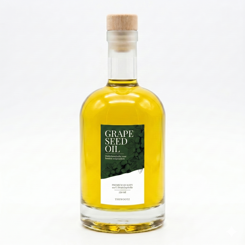 Snijplank olie 250 ml ronde fles - TheWootz